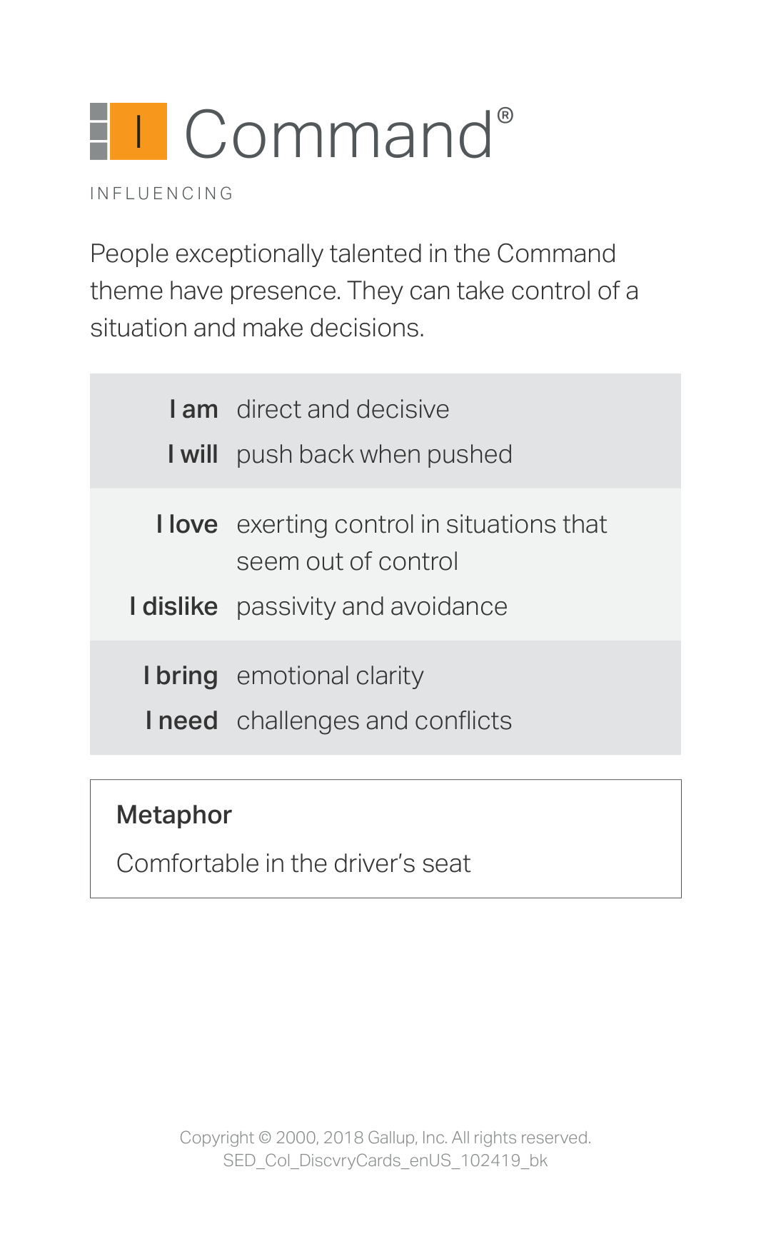 Command